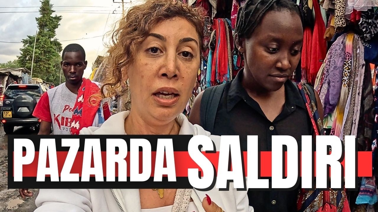 KENYA Sokak Pazarında SALDIRDILAR!! - Nairobi TOI Market