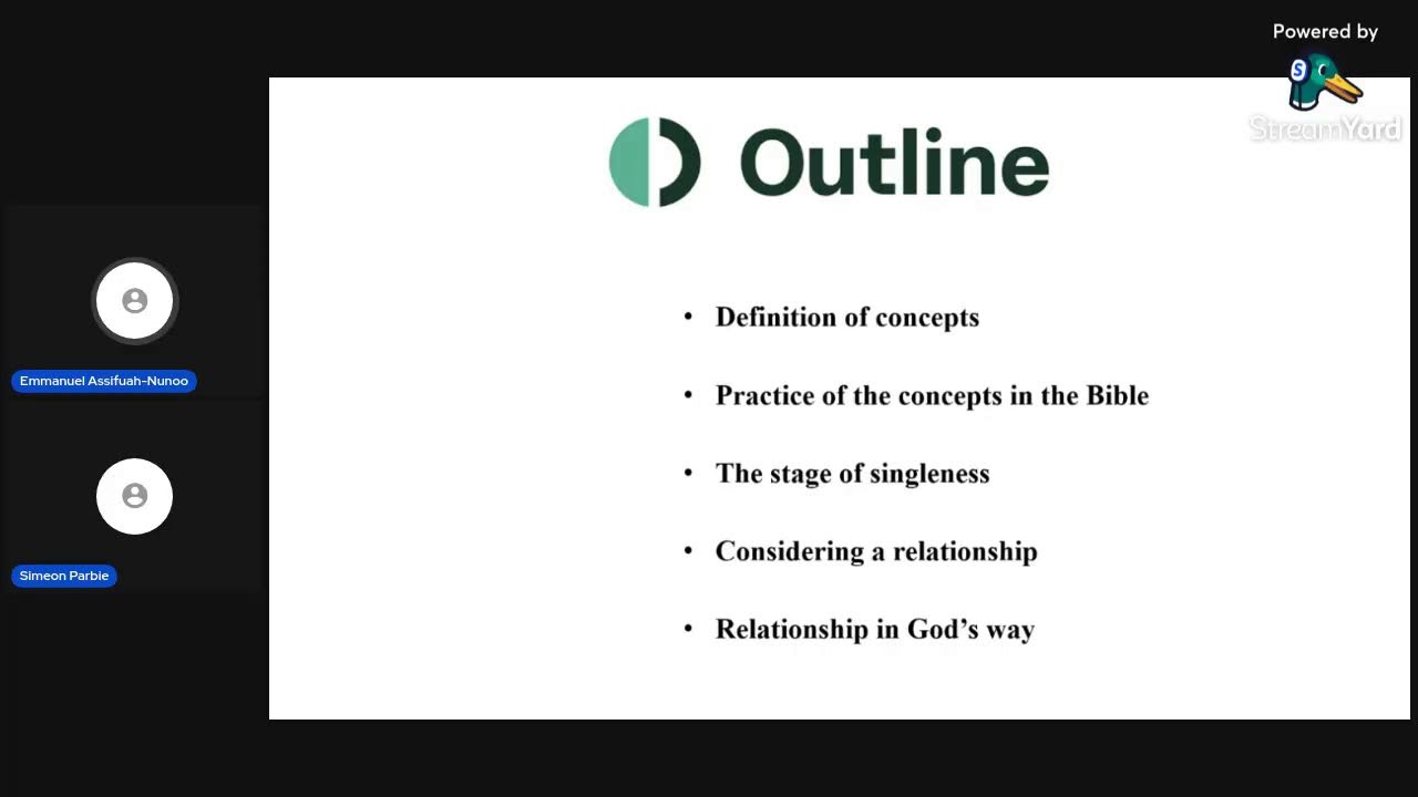 Singleness and Relationship: Part 1