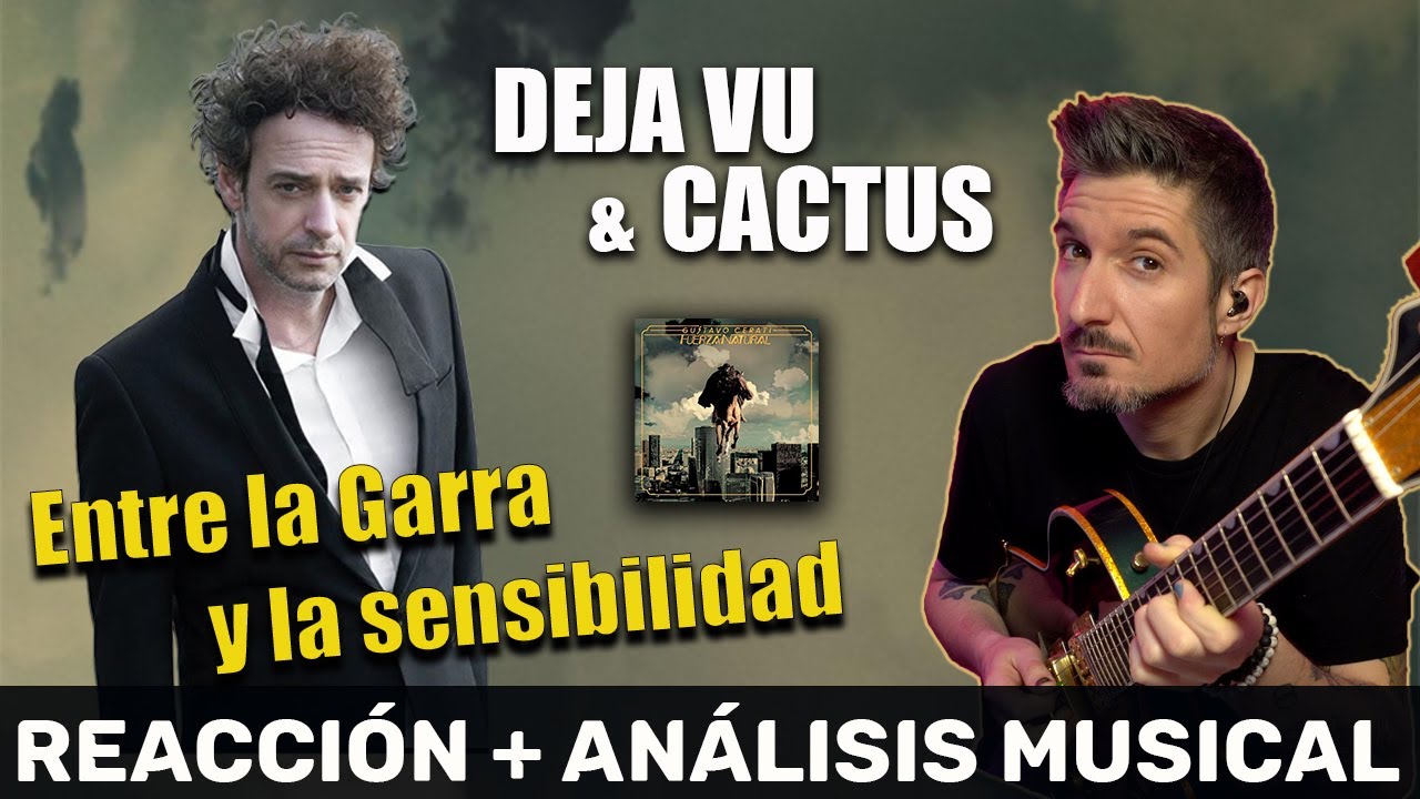 CERATI 🎸 Deja Vu & Cactus | Productor musical 🎧  reacciona y analiza