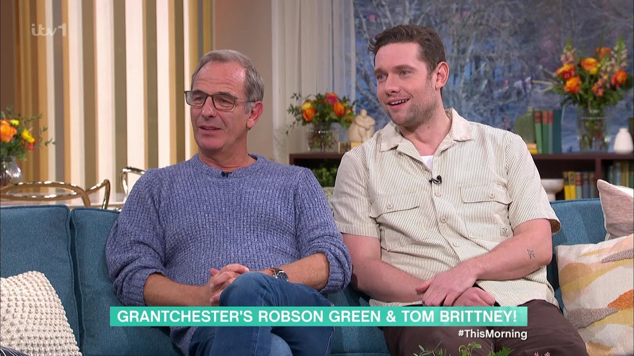 Robson Green, Tom Brittney (Grantchester Actors) On This Morning [18.01.2024]