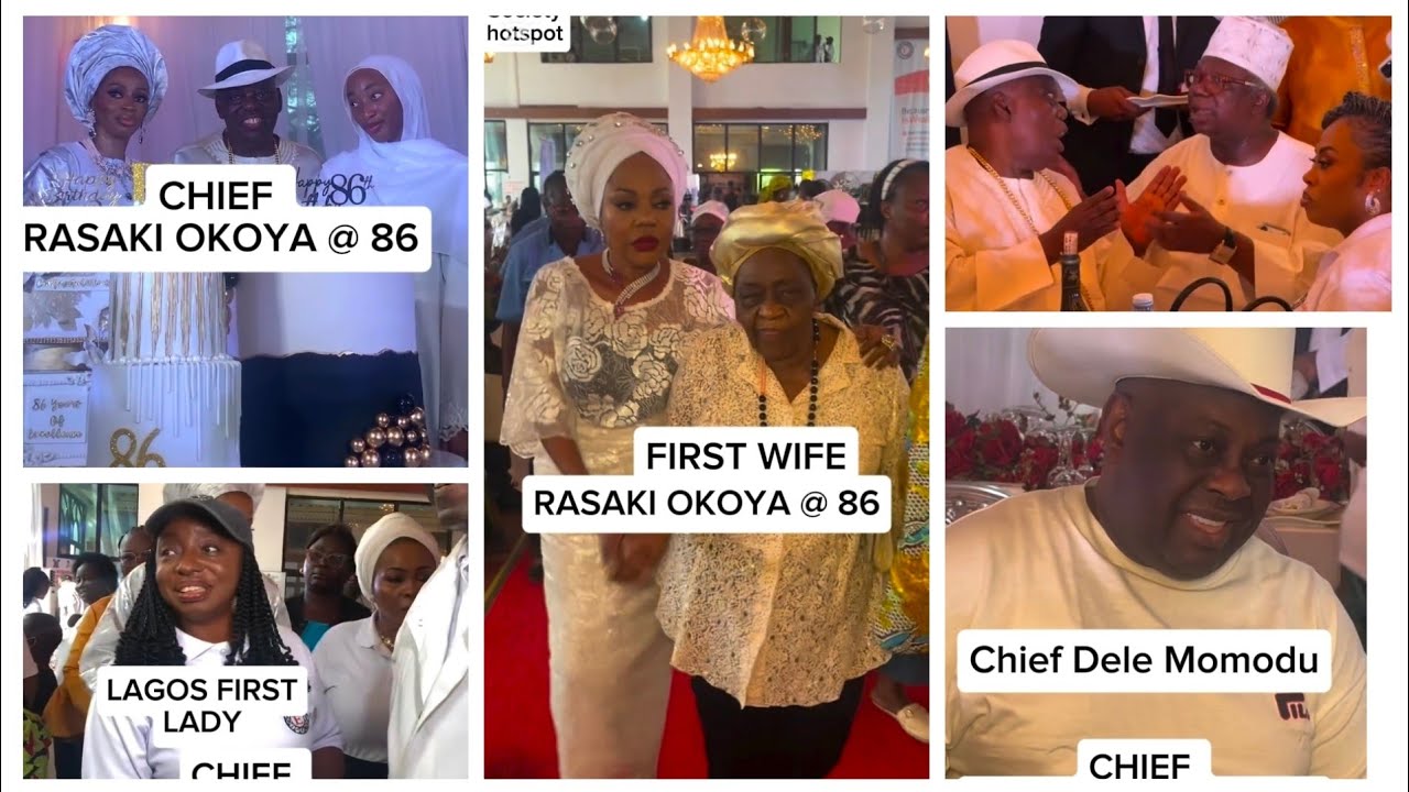 Lagos Billionaire Chief Rasaki Okoya celebrates 86th birthday ,notable personalities present.