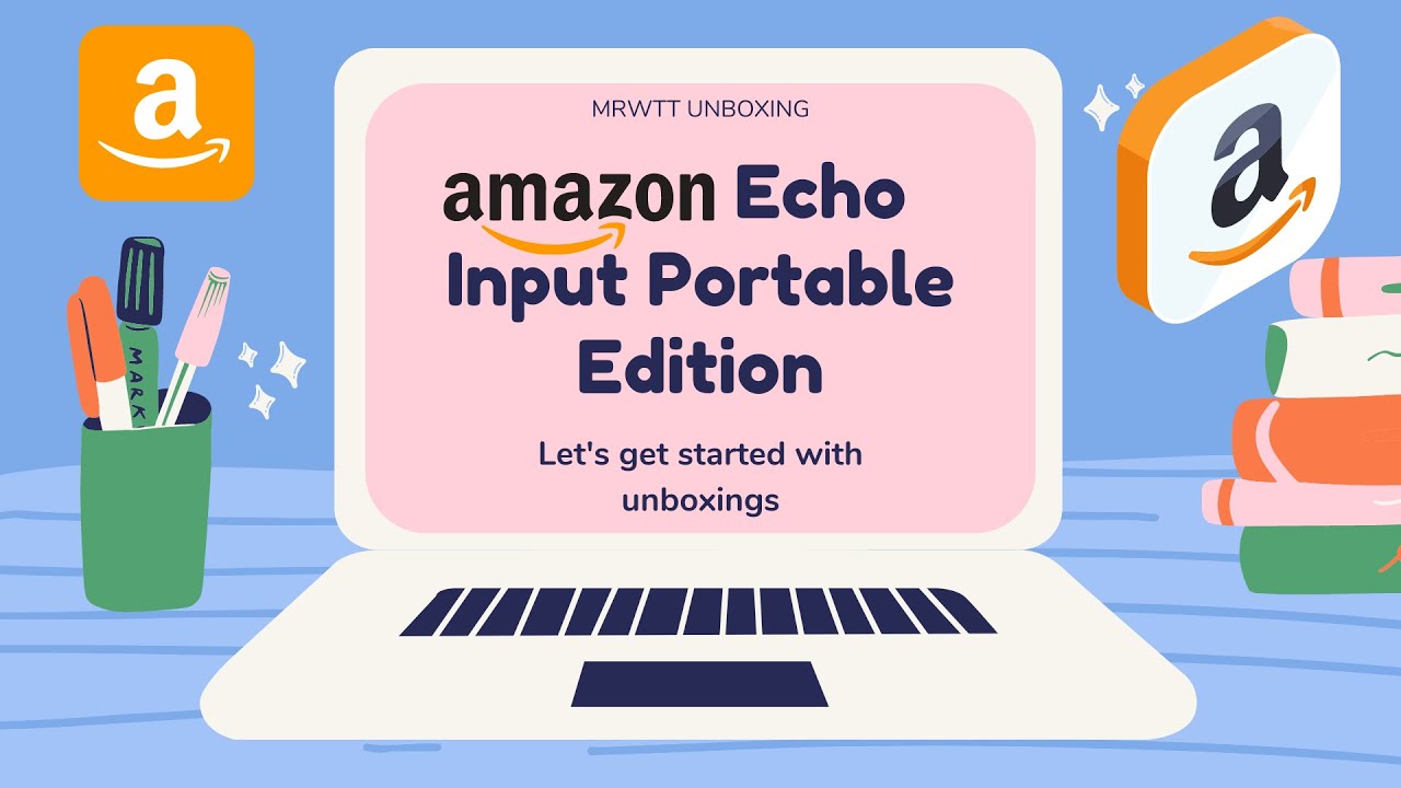 Unboxing and Setup of Amazon Echo Input Portable Edition || Unboxing || MrWTT || Inbox contents