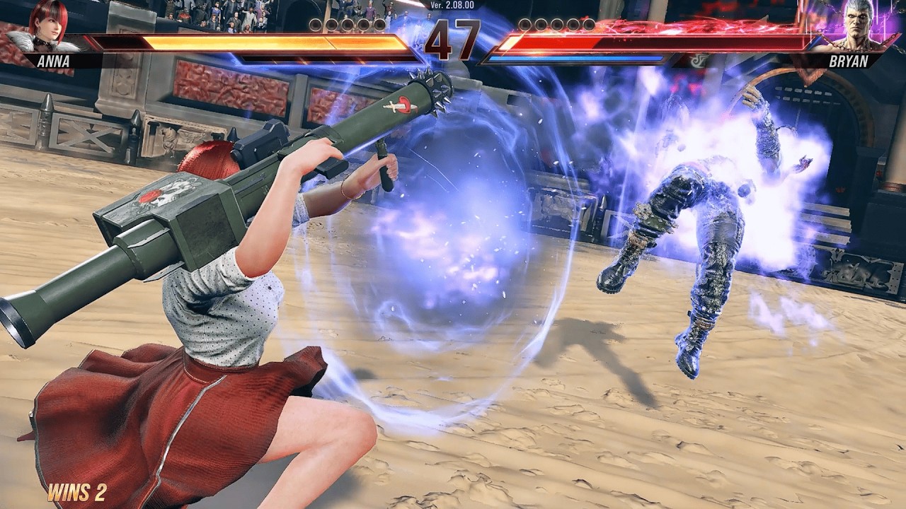 Anna Williams vs Bryan Fury at Coliseum of Fate | Tekken 8 Intense Fight