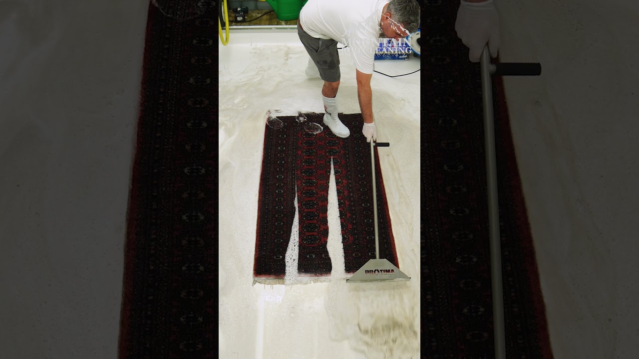 I Had To Go Full Medieval On This Absolute Dust Magnet Of A Rug! Satisfying ASMR Carpet Cleaning.