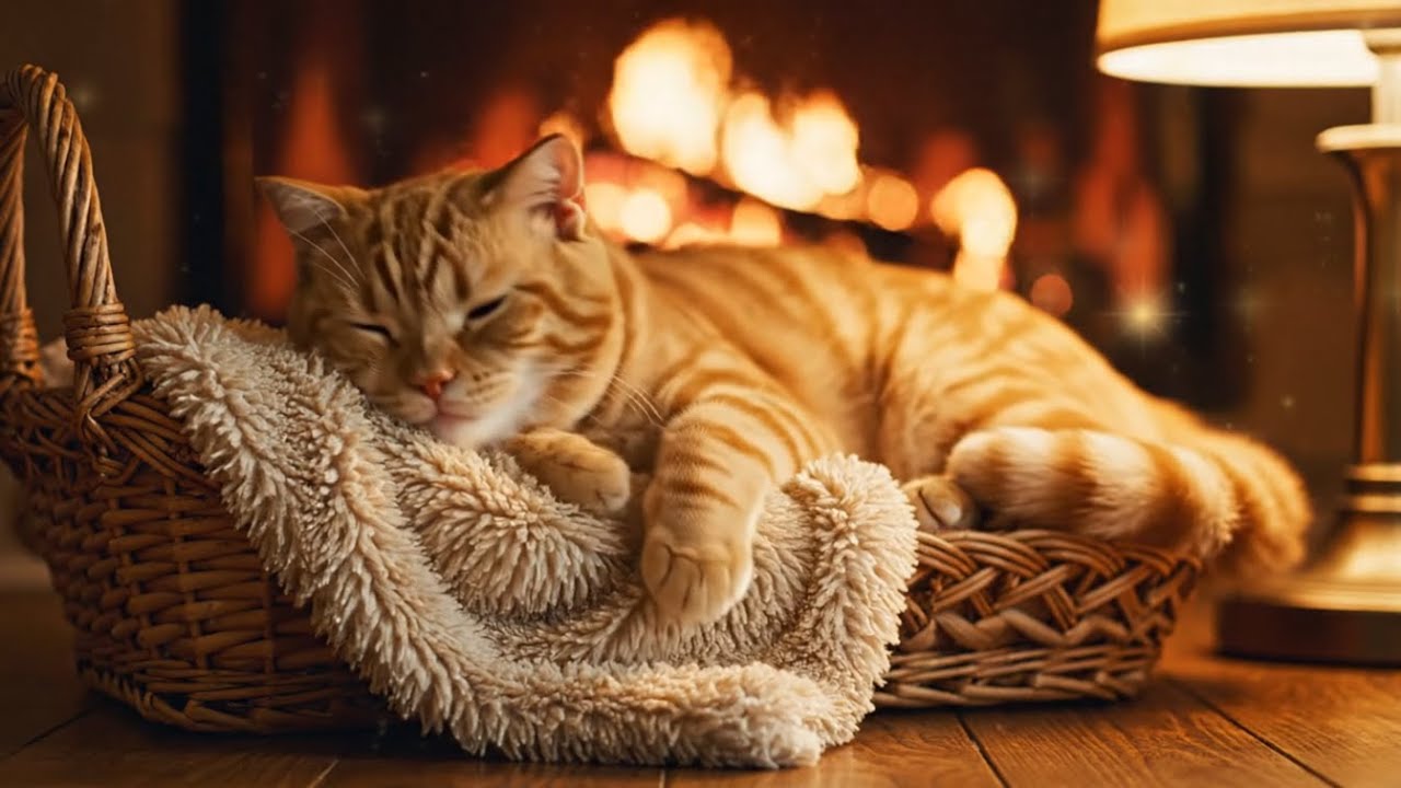 Peaceful Cat Music 💤 | Anxiety Relief & Calm Sleep