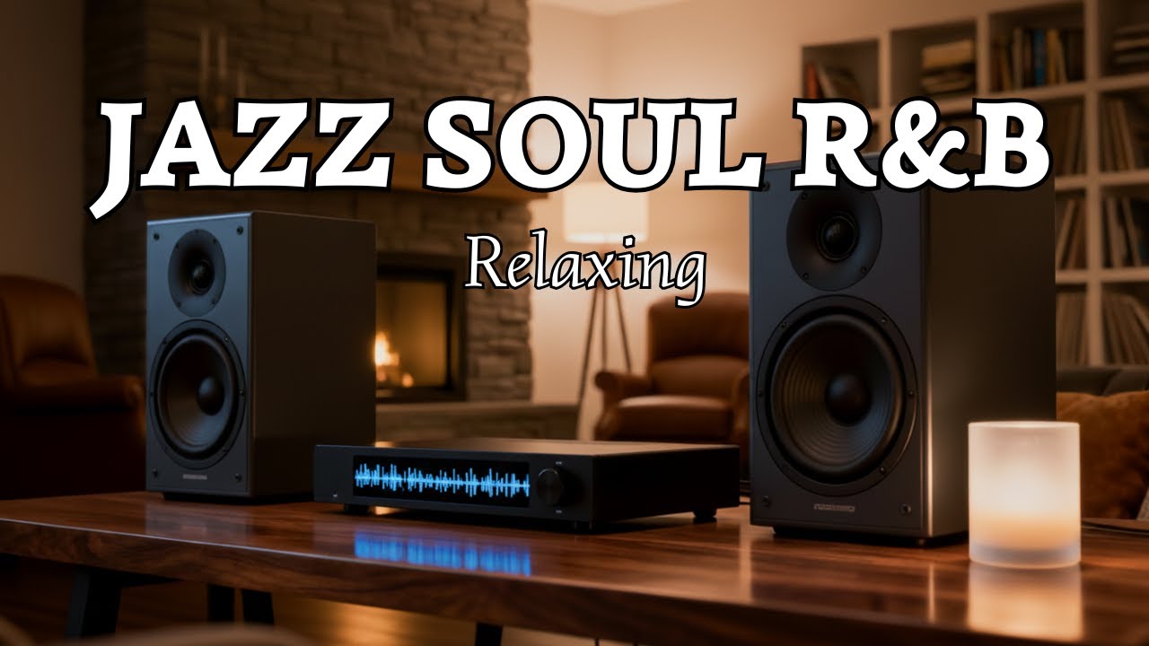 Slow Groove Jazz R&B 🎶 Chill Soul Beats for Relaxing