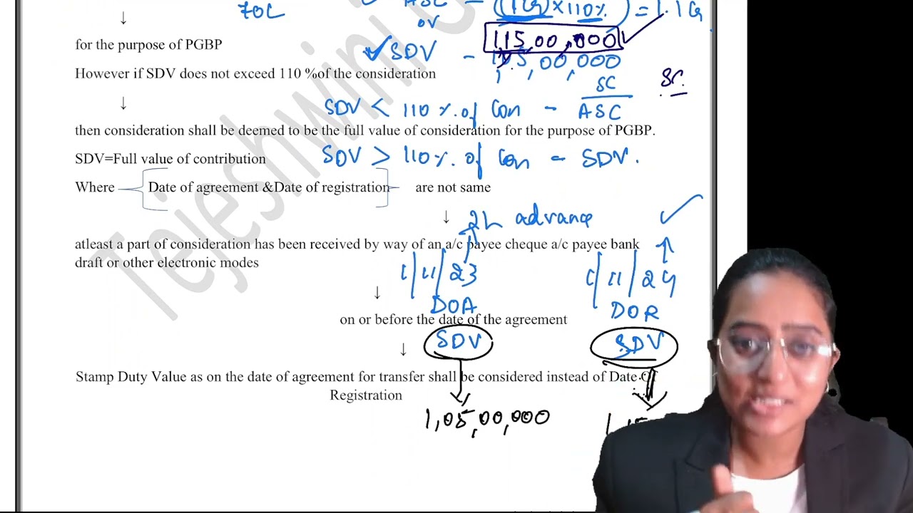 Section 43CA of income tax act 1961 || CA inter || CMA inter || CS executive