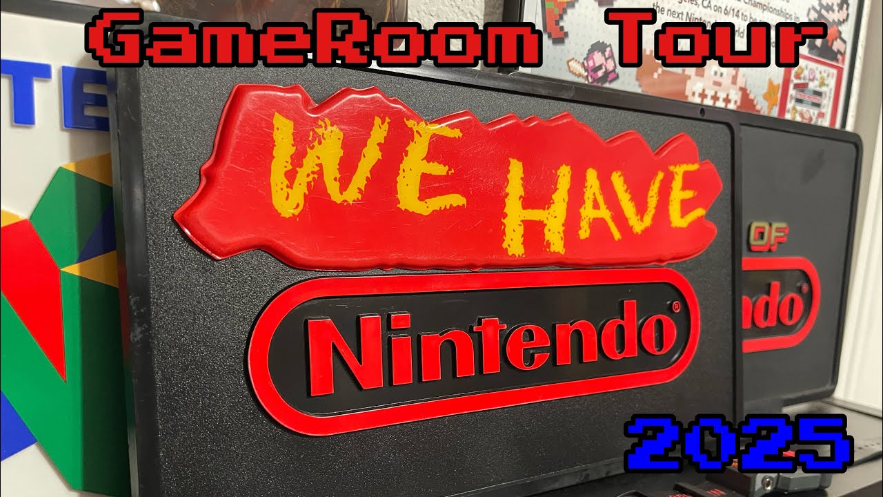 Gameroom Tour 2025