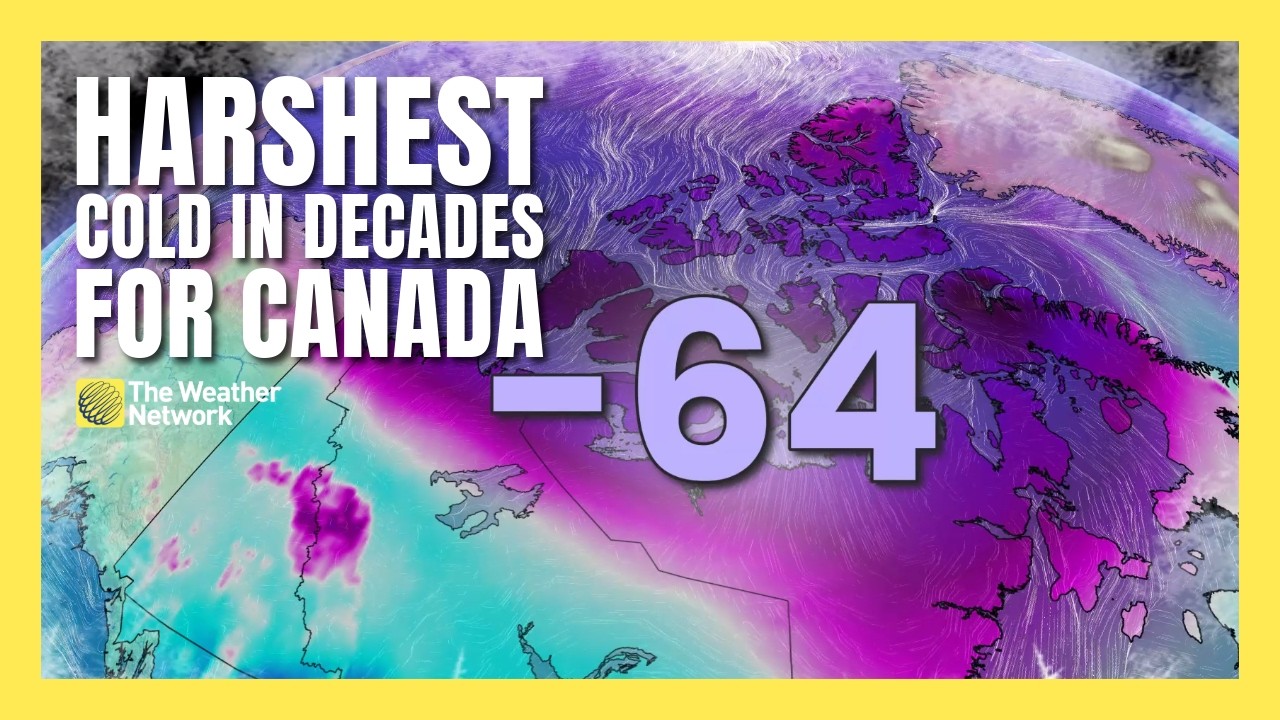 Parts Canada Dip into its Harshest Cold in Decades | #forecast