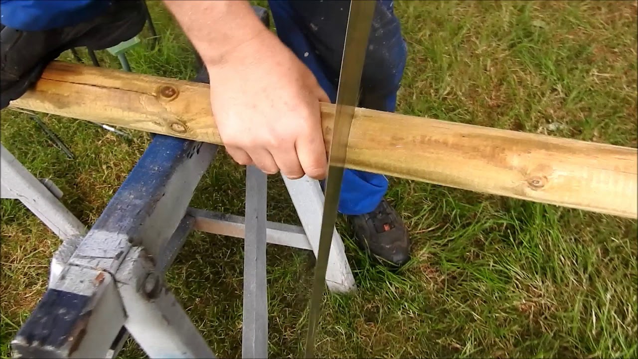 Der Zaun steht fast/ erstes Bauvideo. (M) Langohren