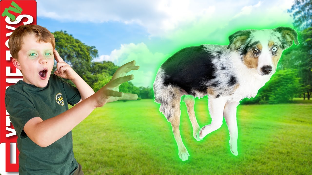 Cole Learns Mind Powers! Telekinesis Super Hero Skills!