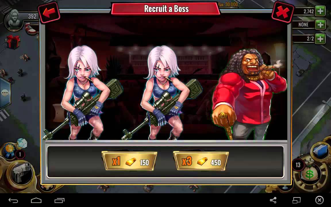 Clash of Gangs 5k Gold Hiring