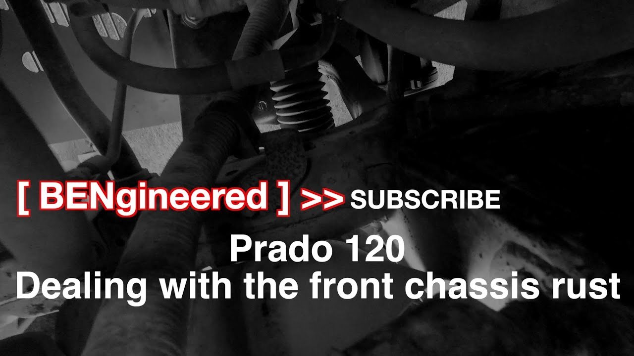 Playdoh: Fixing the chassis rust on the Toyota Prado 120