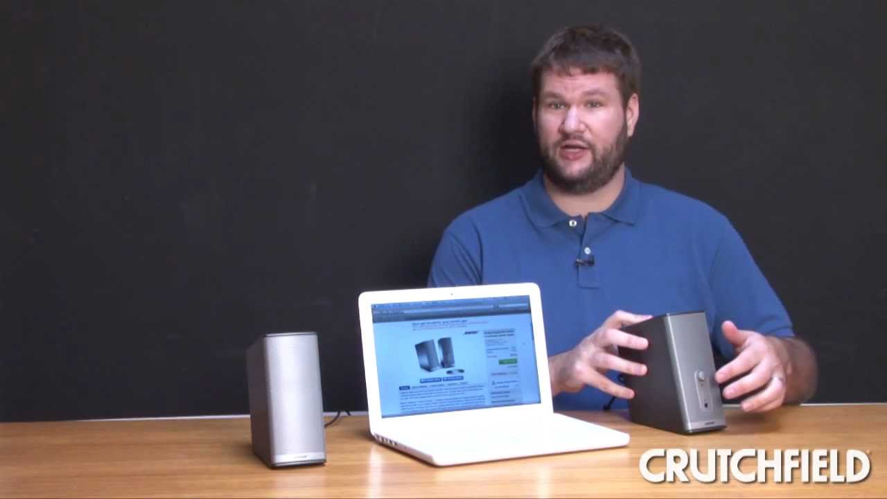 Bose Companion 2 Series II Multimedia Speaker System Review | Crutchfield Video