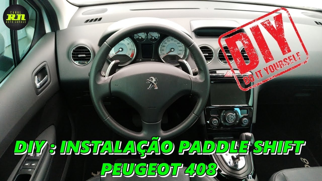 [PASSO A PASSO] - INSTALAÇÃO PADDLE SHIFT PEUGEOT 408