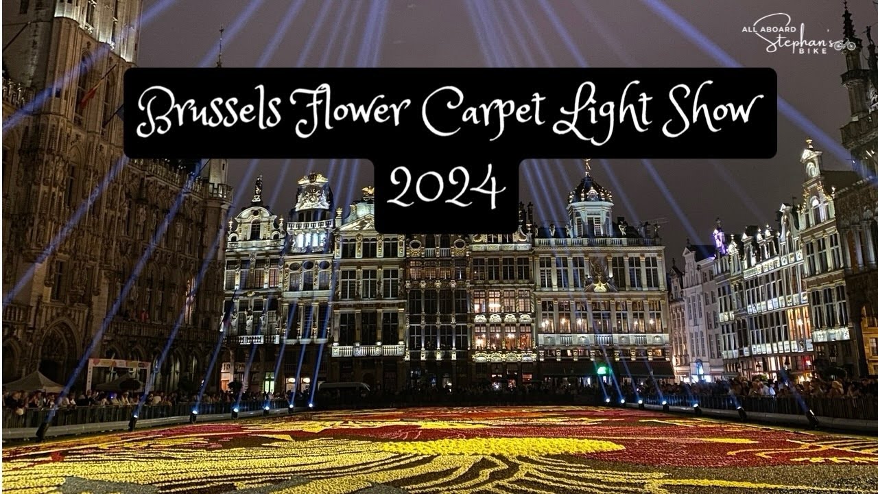 Brussels Flower Carpet Light Show 2024