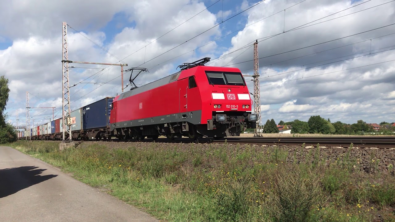 Zugverkehr/Trains at Dedensen/G&uuml;mmer 29.08.20