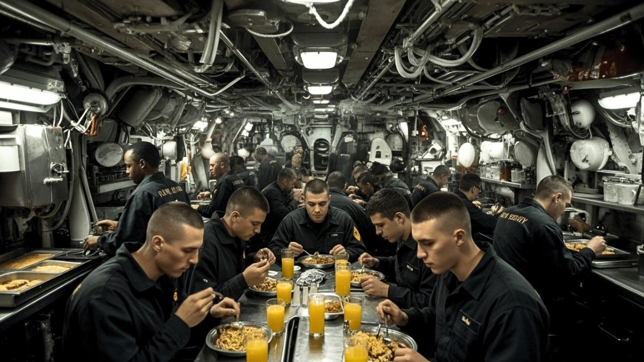 La vida dentro de un submarino: así comen, duermen y sobreviven durante 90 días sumergidos