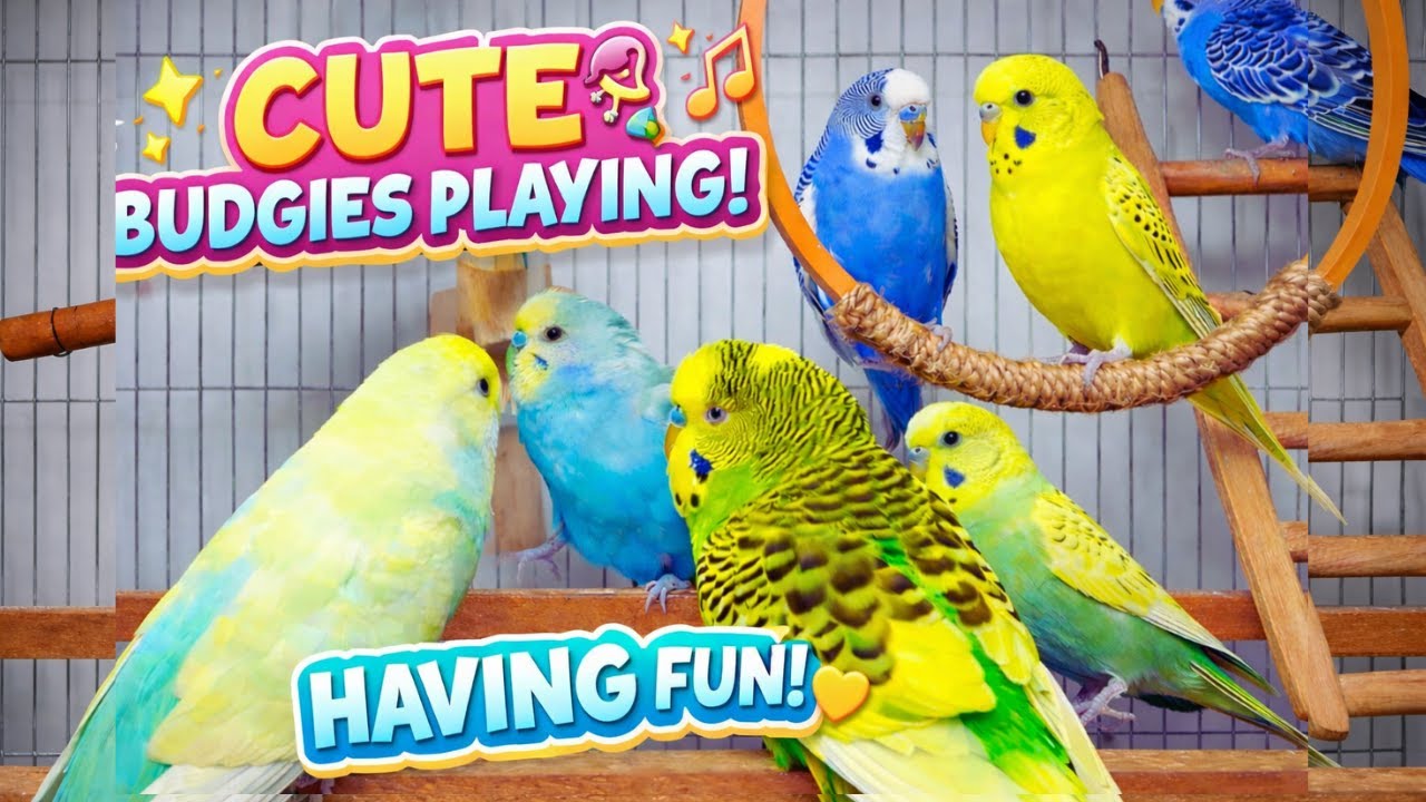 12-Hour Budgie Chirping Sounds | Make Your Budgies Chirp Naturally