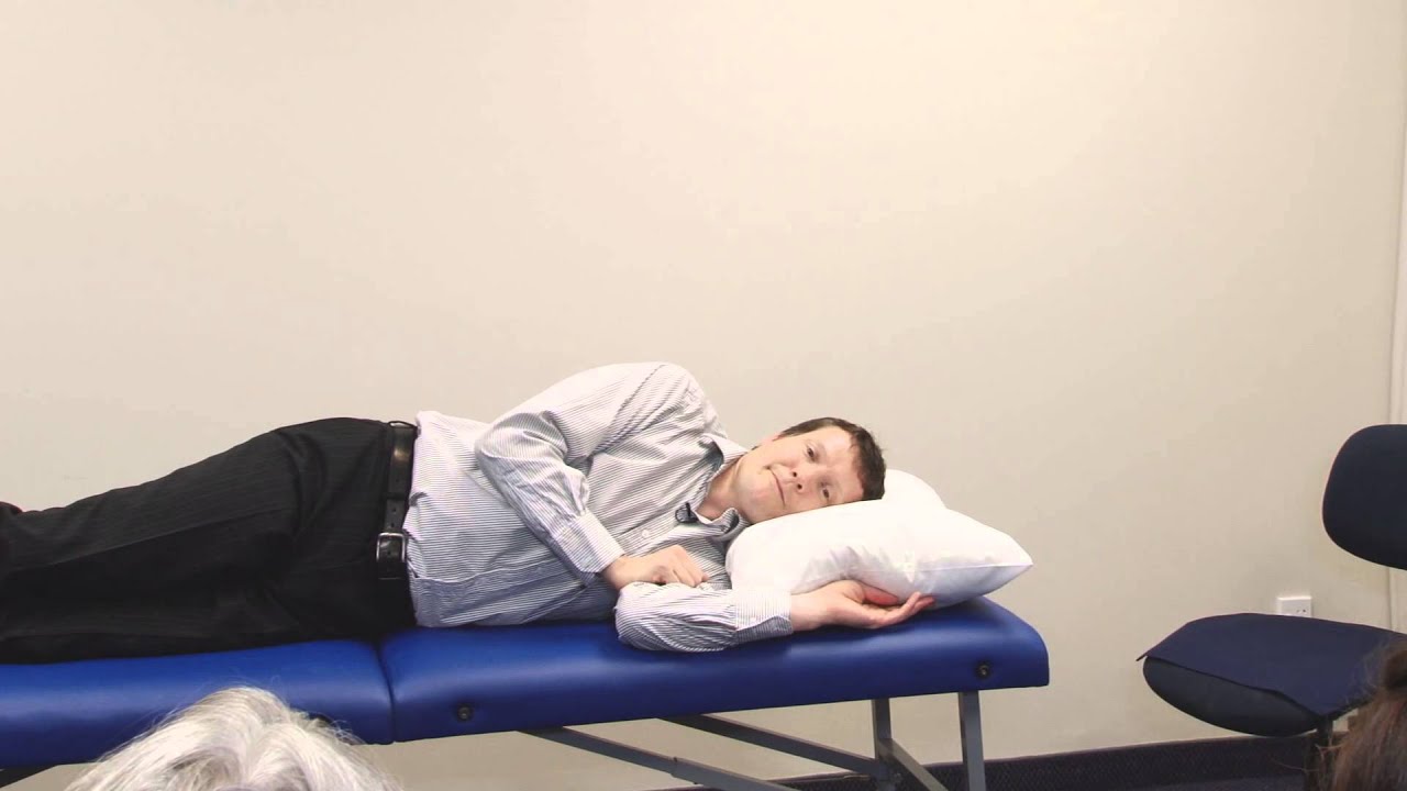 How to correctly use The Original McKenzie® Cervical Roll.wmv