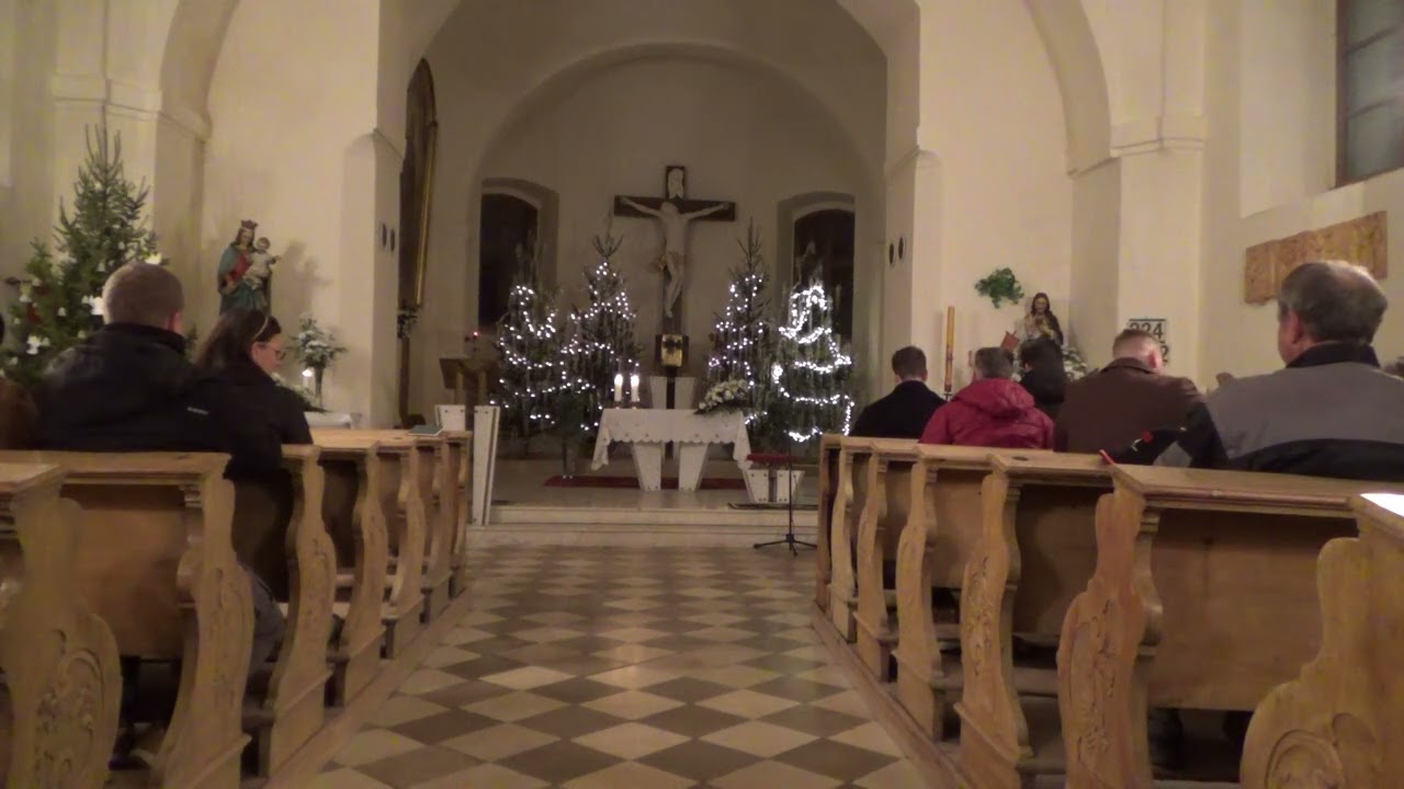 Půlnoční mše -Litobratřice (2)