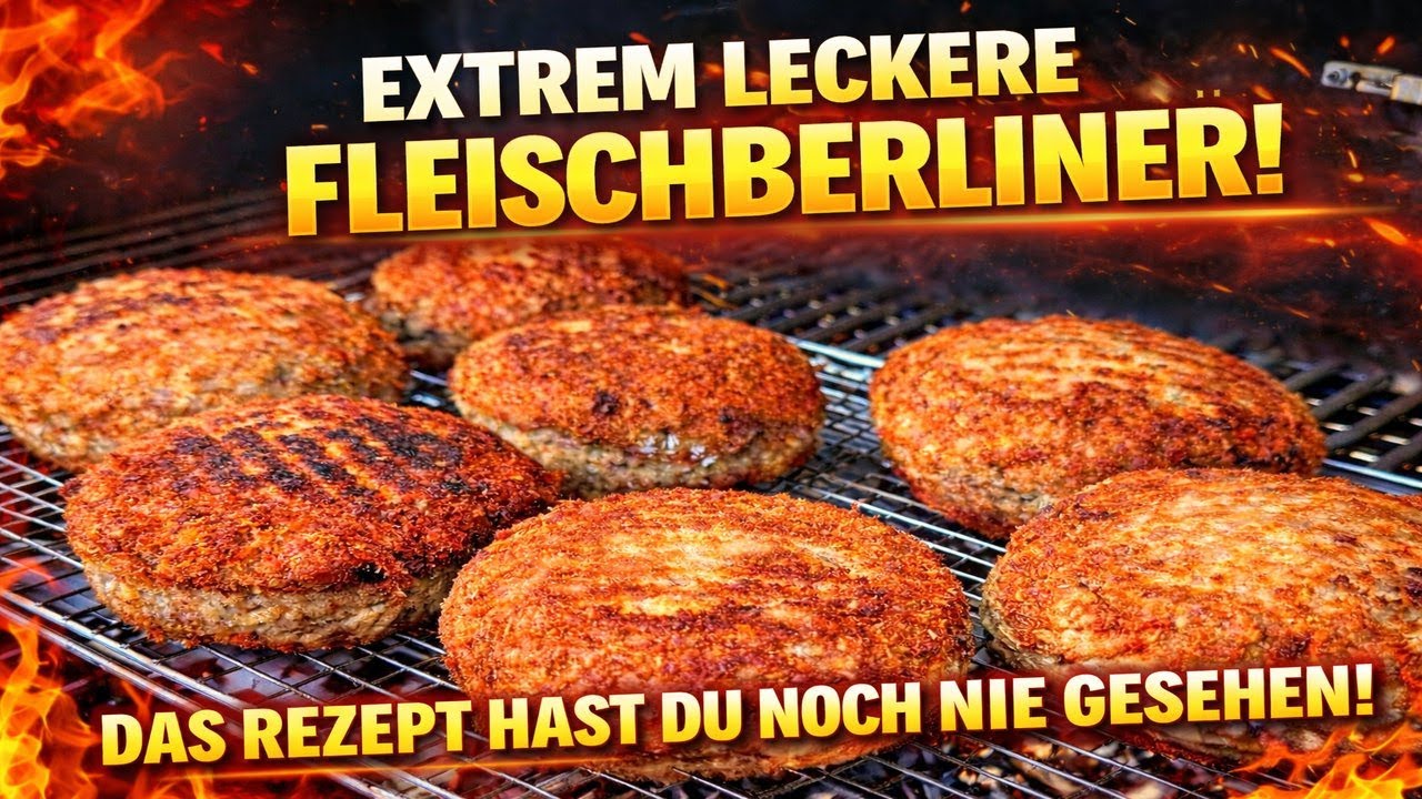 Diese Fleischberliner sprengen ALLES ! So hast Du Frikadellen noch nicht gegessen | THE BBQ BEAR