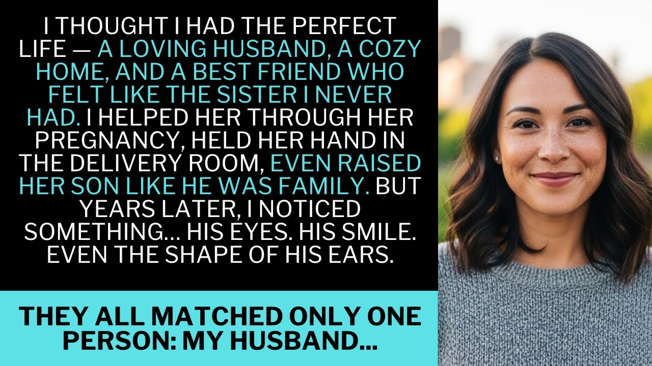 I Helped My Best Friend Raise Her Baby… Until I Realized He Looked EXACTLY Like My Husband