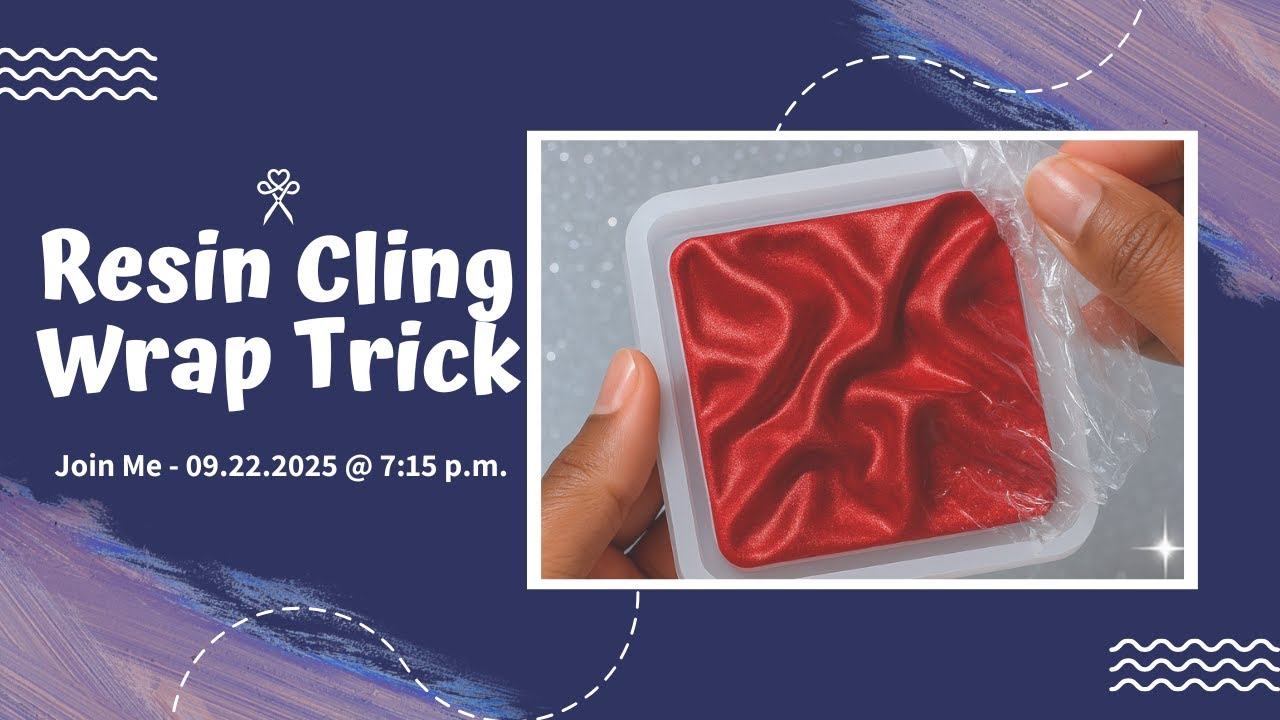Trying the UV Resin Velvet Cling Wrap Hack – Will It Work?