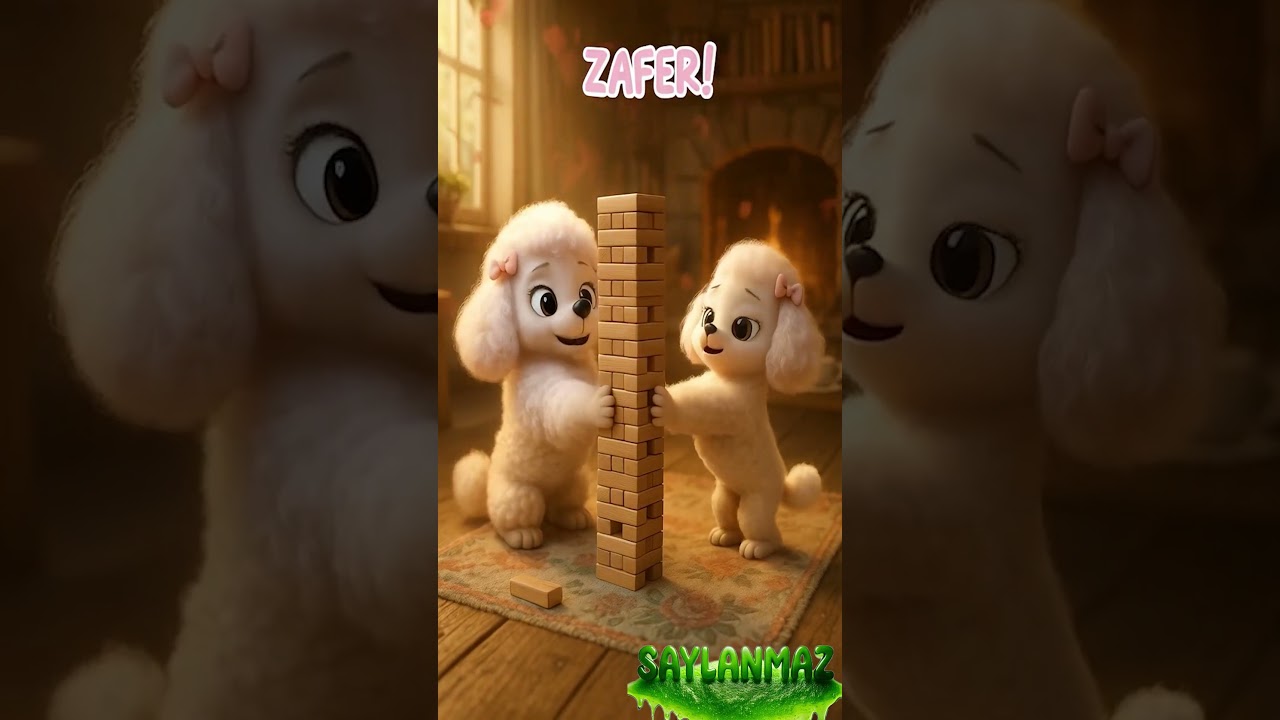 Ailece Jenga Keyfi: Anne-Kız ve Baba-Oğul Yarışıyor 