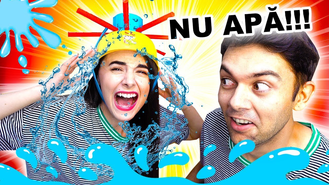 RULETA CU APĂ CHALLENGE! NE PLOUĂ ÎN CAP!