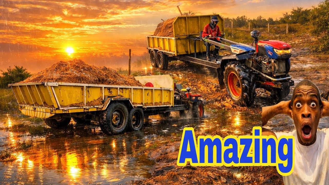 Tractor Kubota ZT 155 installed new tires 
