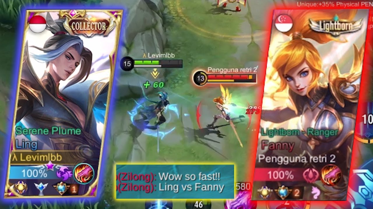 LING VS PRO FANNY!! | LING LEVIMLBB VS SUPREME NO.2 FANNY | WHO WILL WIN?! - Mobile Legends