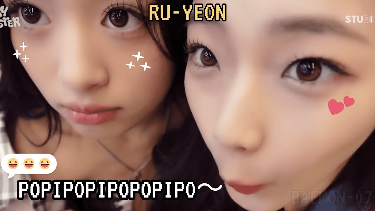 RUKA & AHYEON - The 'Popipopipopopipo' DUO of BABYMONSTER - RuYeon ♡