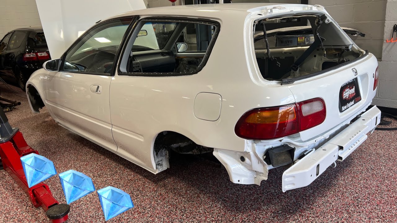 How to restore your interior! 🏋🏽‍♂️  Nitrous EG Build day 2! 🔥