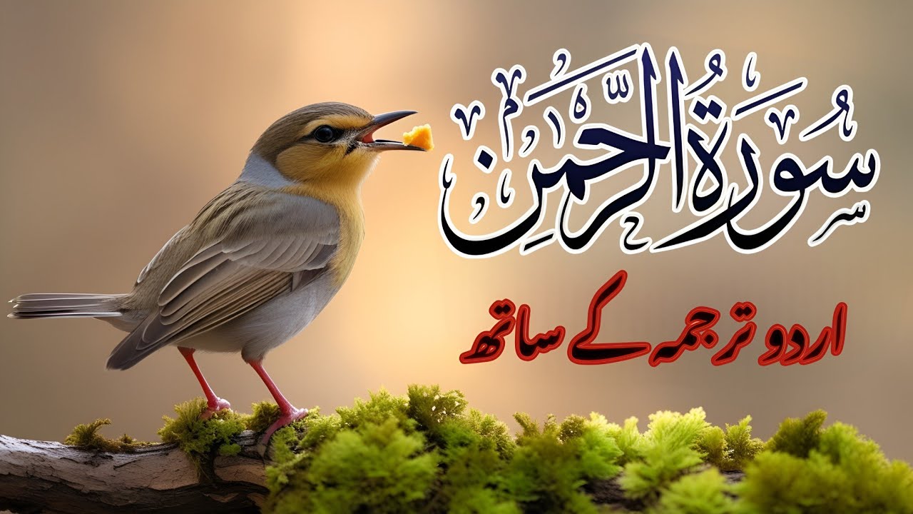 Surah Rahman Urdu Tarjuma k Sath | Qari Al Sheikh Abdul Basit Abdul Samad