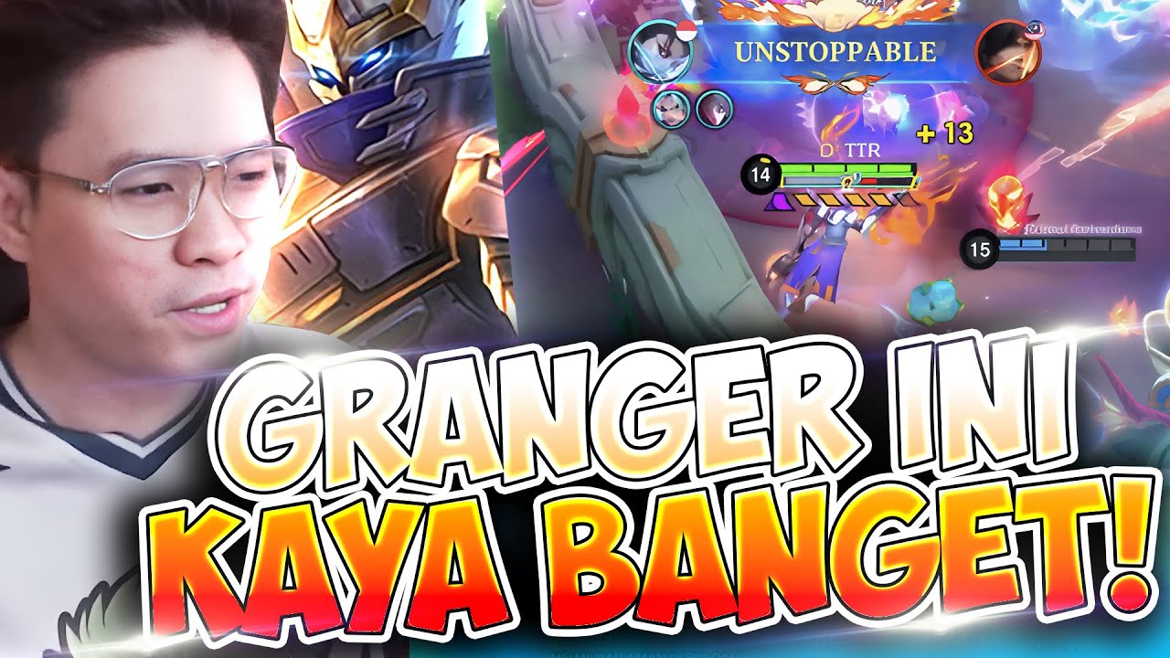 APA JADINYA KALAU GRANGER OVERTAJIR DI AWAL GAME JEK !? - Mobile Legends