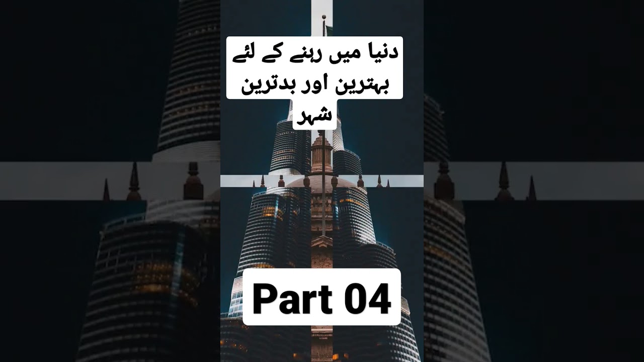 best and worst cities in the world #short #viral #shortvideo #youtubeshorts#bestcities#worstcities