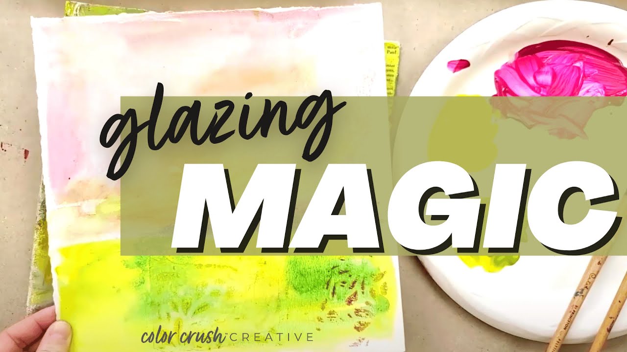 How Glazing Your Acrylic Painting Can Completely Change the Colors