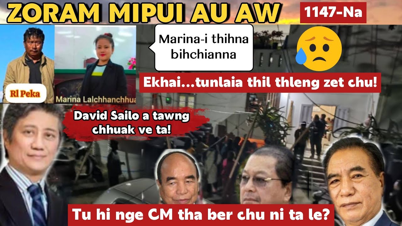 Zoram Mipui Au Aw 1147-Na| Marina-i thihna thlir zauna! 29th Jan.2026