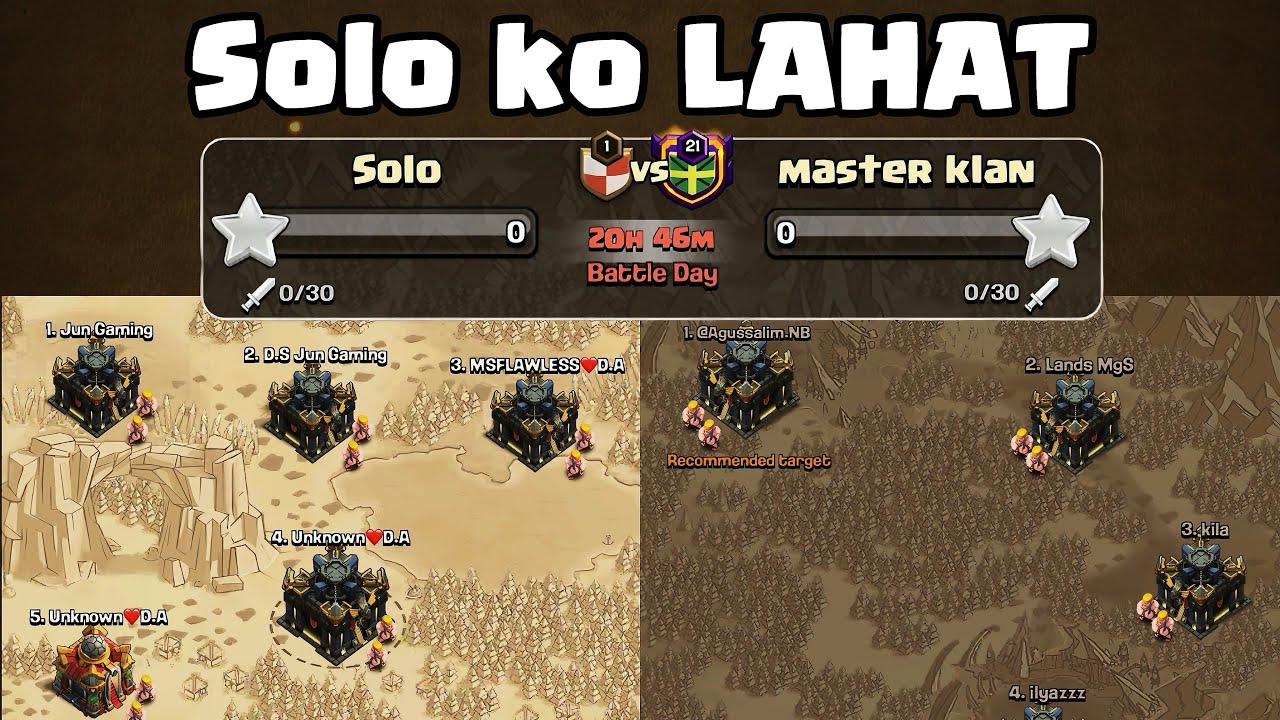 Nag war ako ng MAG ISA, Lahat ng kasali sa war ay akin lahat😂