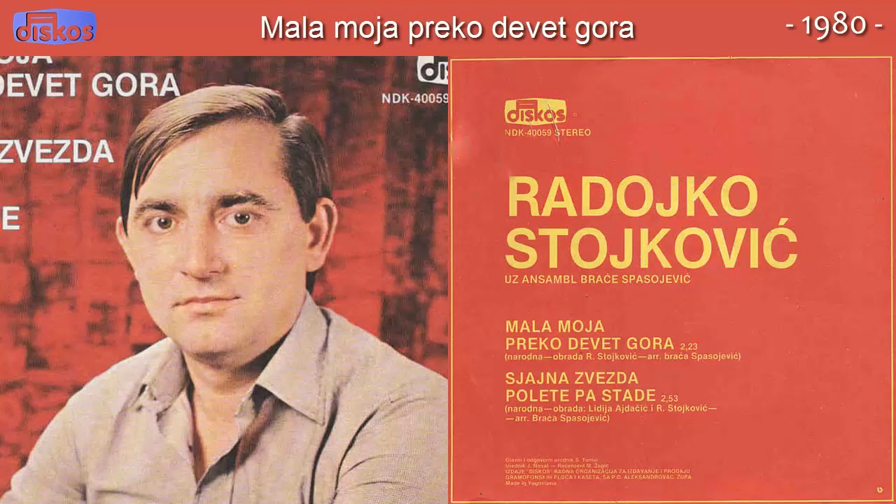 Radojko Stojkovic - Mala moja preko devet gora - (Audio 1980)