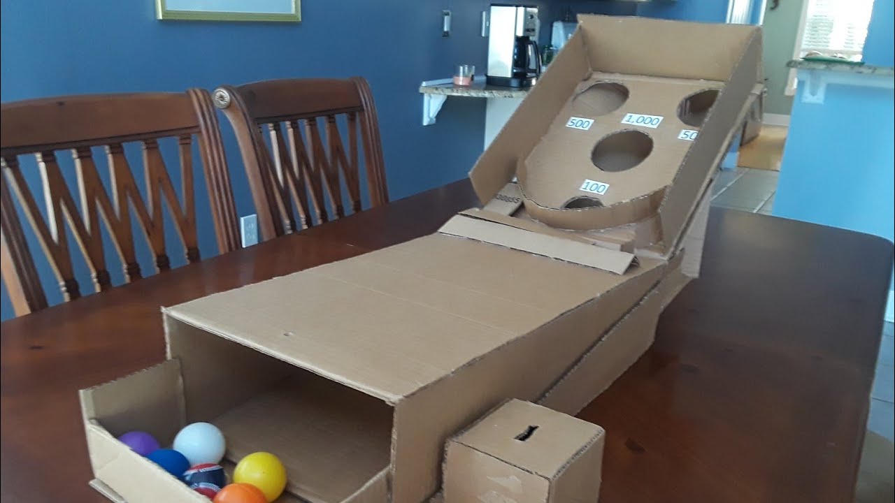 Awesome home made skeeball