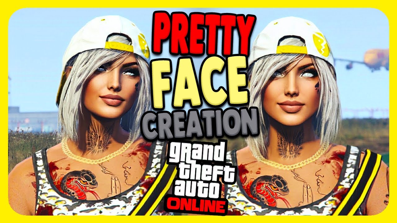 Великолепный женский персонаж с красивым лицом для GTA Online 💛 *ПО ЗАПРОСУ*