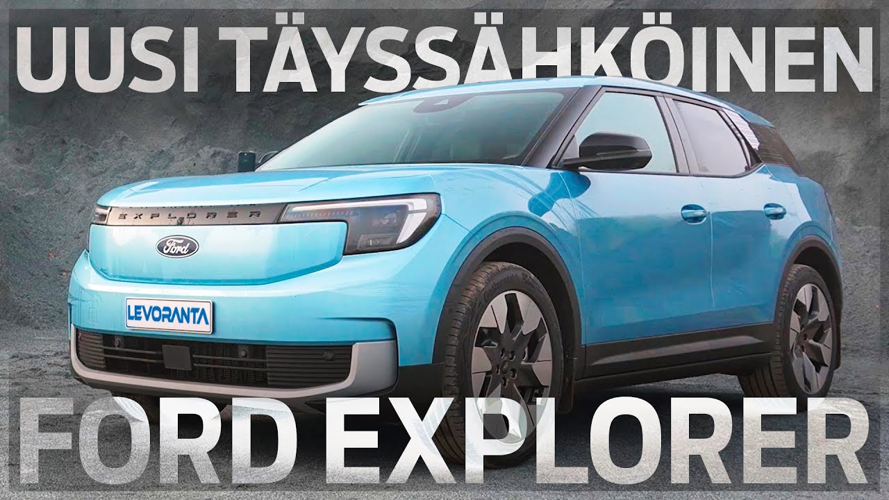 UUSI T&Auml;YSS&Auml;HK&Ouml;INEN FORD EXPLORER