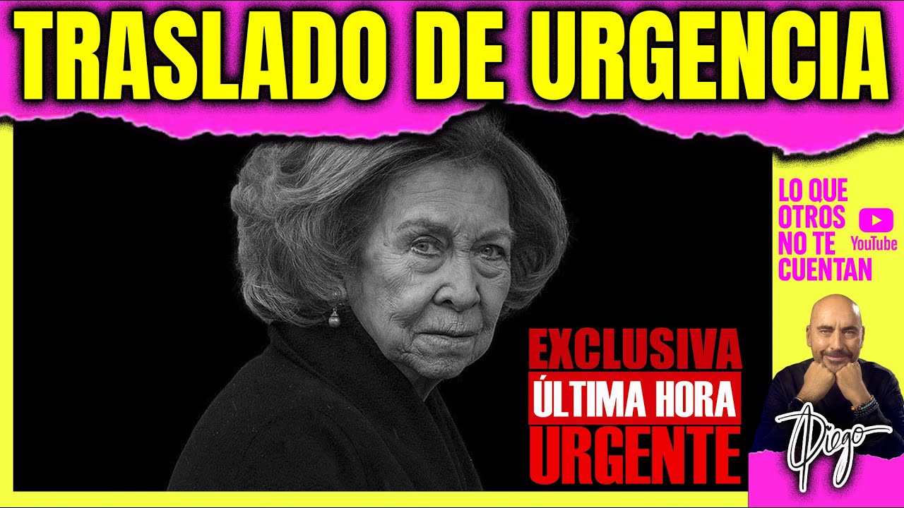 🚨 ¡EXCLUSIVA! La REINA SOFÍA trasladada de URGENCIA en un AVIÓN MILITAR: Te cuento TODA la VERDAD.
