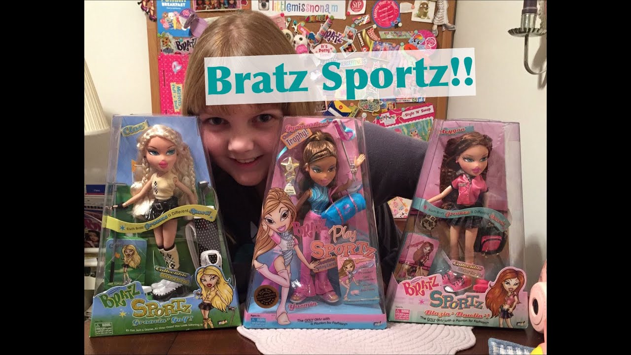 Bratz Play Sportz Golf Cloe, Bowling Meygan & Gymnastics Yasmin Dolls – Unboxing & Review