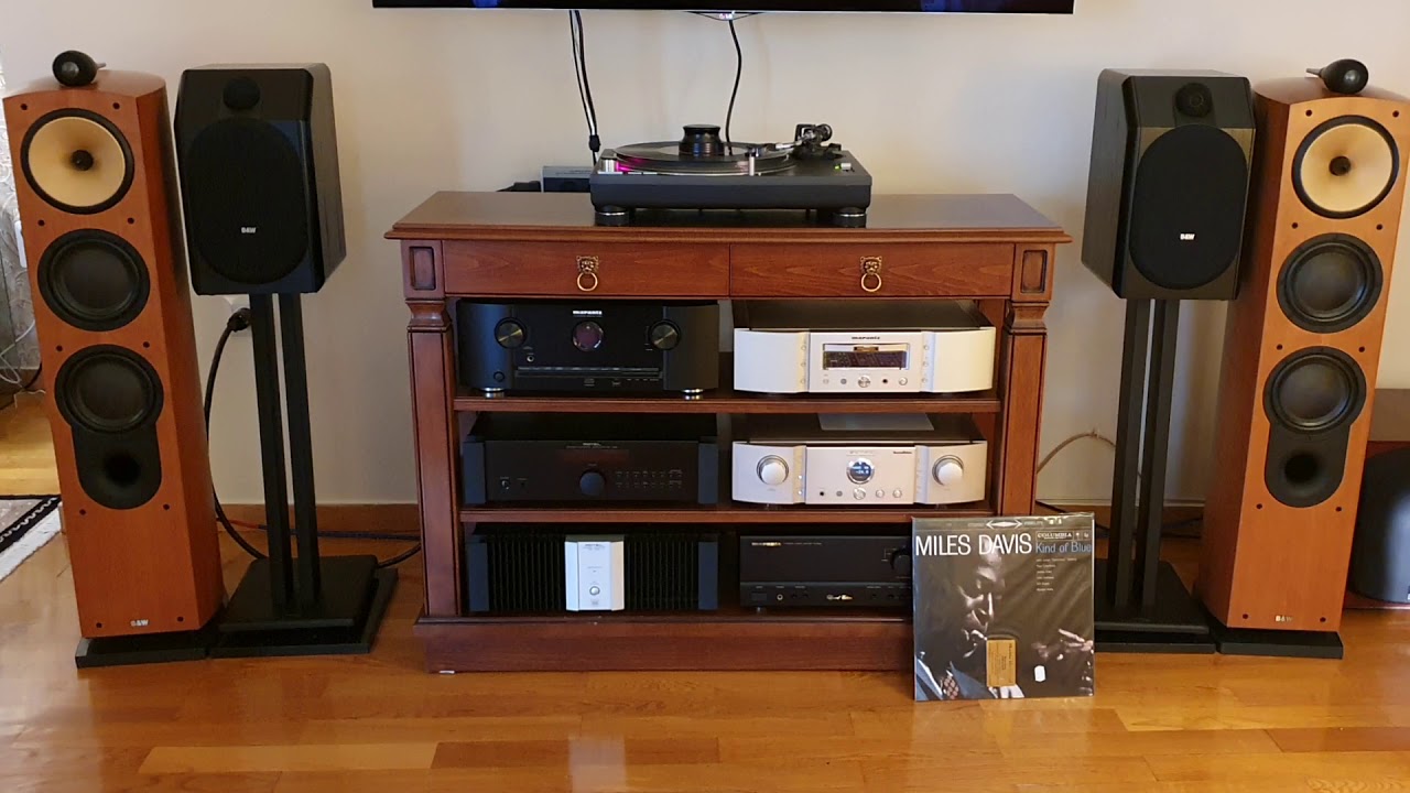 Technics SL1210MKii - Marantz PM14SE - B&W 804N