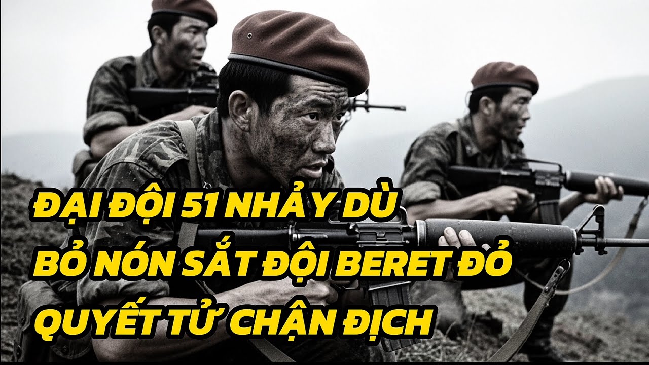 Hồi ký  |||  ĐẠI ĐỘI 51 NHẢY DÙ - CỐ GẮNG ĐỂ KHÔNG BỊ TRÀN NGẬP  |||  Nhớ Miền Nam
