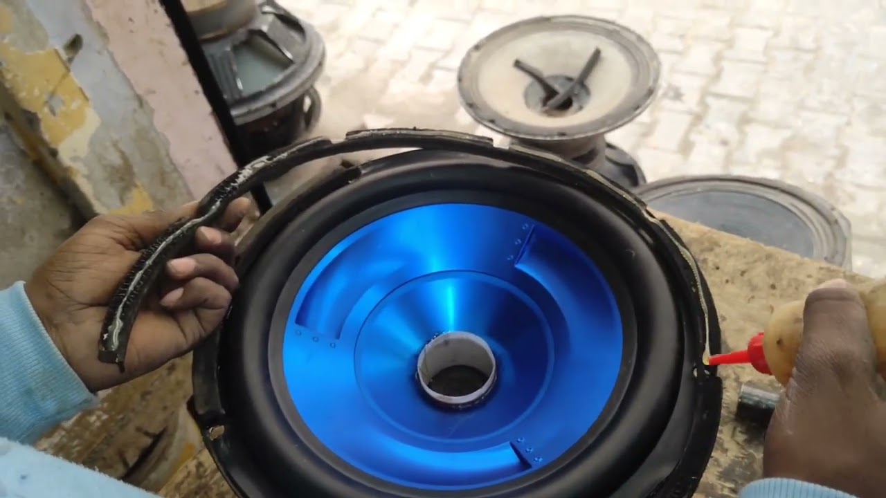 12 inch subwoofer speaker 🔊 1000 wat Ghar Baithe repair karna sikhe  Mahesh Dj Repairing