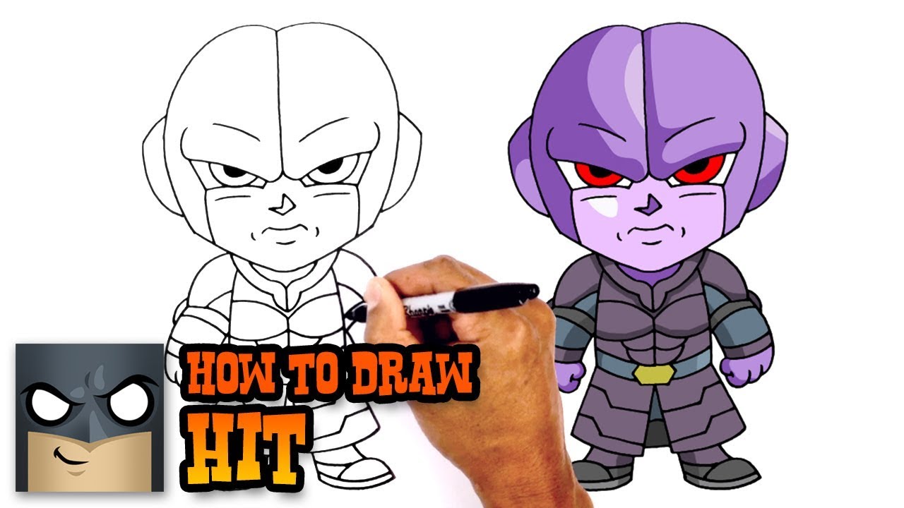 How to Draw Hit | Dragon Ball Super
